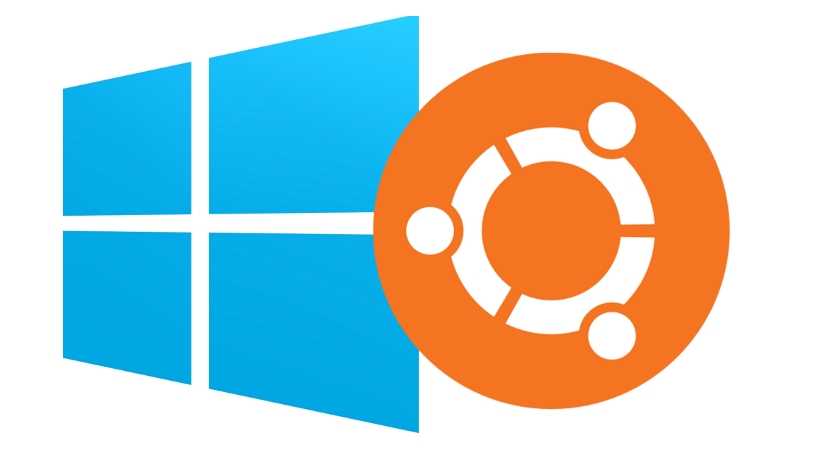 Ubuntu and Windows logos
